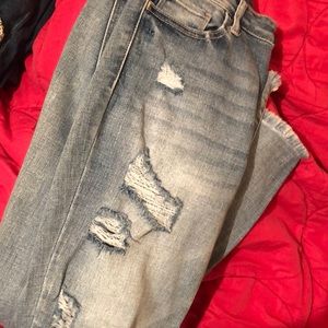 Light wash fashion nova jean
